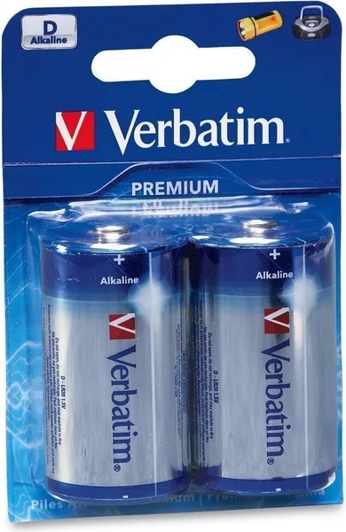 Baterii VERBATIM D R20 Alcaline 1.5V