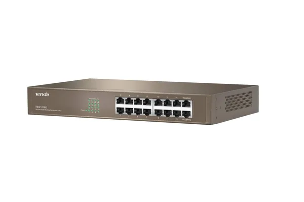 Switch TENDA TEF1016D 16 Porturi 10/100Mbps - imagine 3