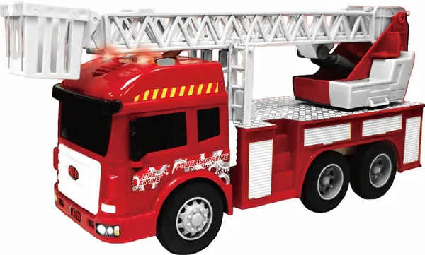 Mașinuță CEVODLE Autospecială Roșie Scara 1/14 28.5cm Lumini Sunete