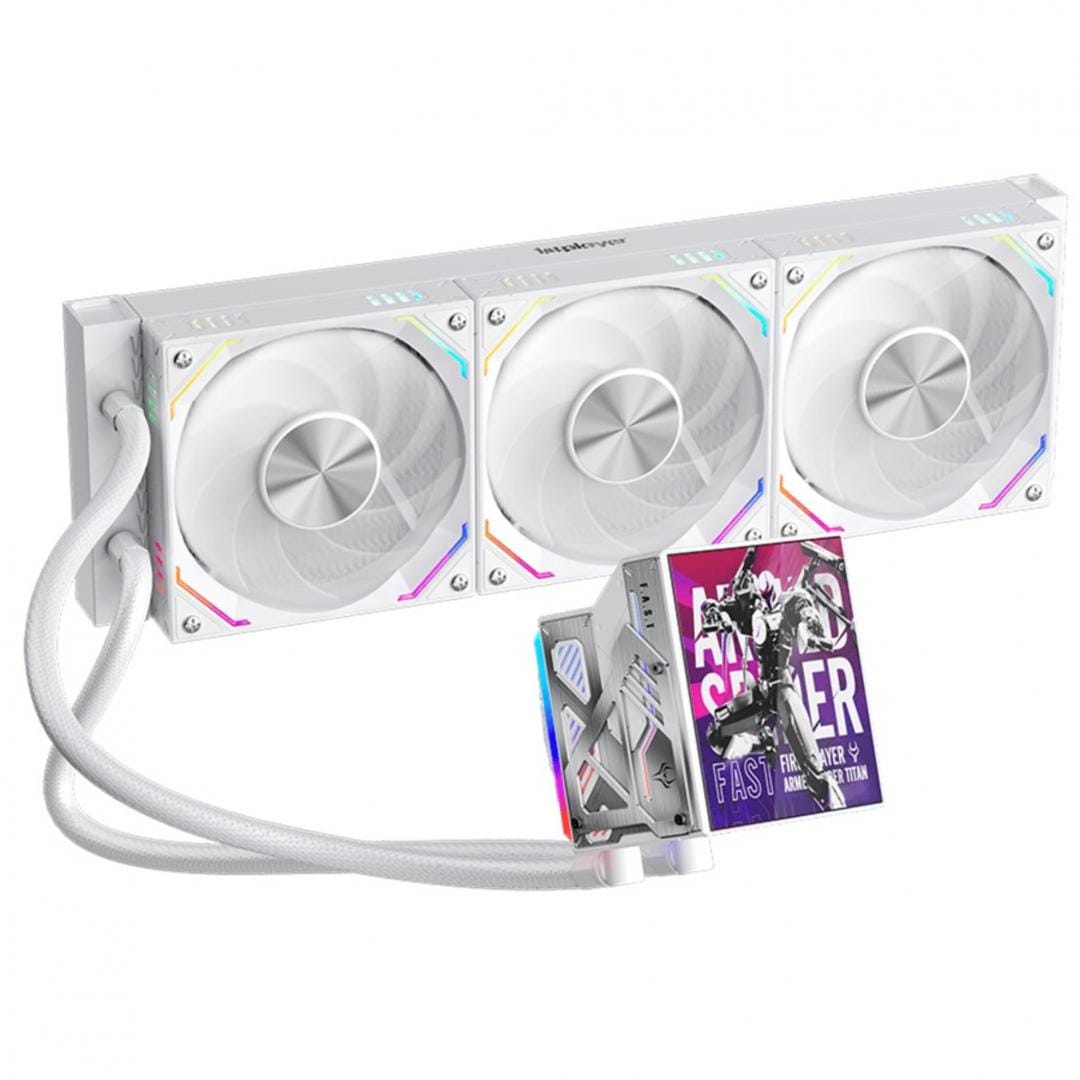 Cooler Procesor 1stPLAYER FT 360-WH FAST aRGB Alb