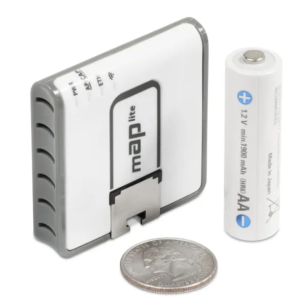 Access Point MIKROTIK mAP lite 2.4GHz 300 Mbps Alb RBmAPL-2nD - imagine 13