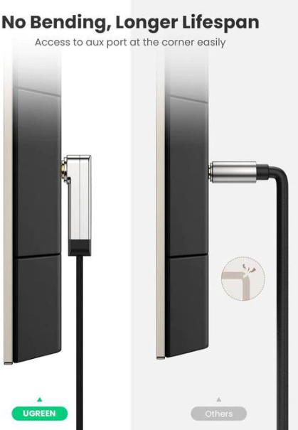 Cablu Audio UGREEN AV119 Stereo 3.5mm 2m Negru - imagine 2