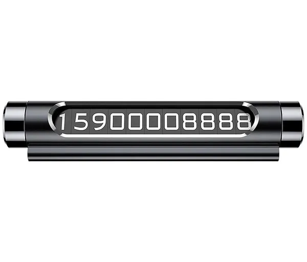 Suport Număr de Telefon Parbriz BASEUS ACNUM-01 Negru