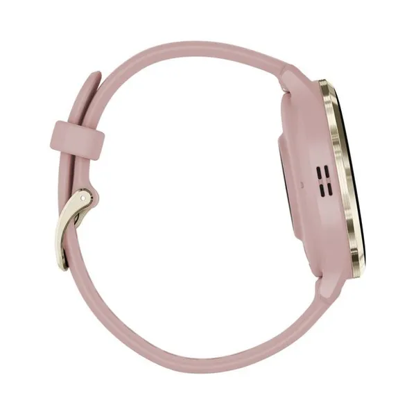 Smartwatch GARMIN Venu 3S Pink Dawn Soft Gold 010-02785-03 - imagine 4