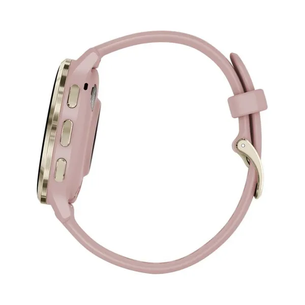 Smartwatch GARMIN Venu 3S Pink Dawn Soft Gold 010-02785-03 - imagine 5