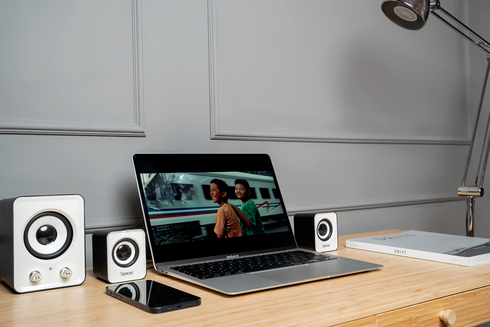 Boxe PC SPACER SPB-807 2.1 11W USB Negru/Alb - imagine 4