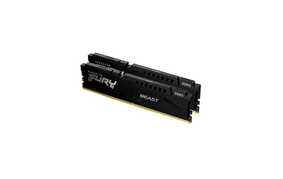 Memorie RAM KINGSTON Fury Beast Black DDR5 32GB 5600MHz - imagine 2