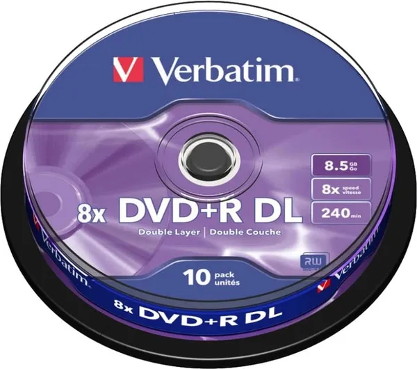 Discuri DVD+R VERBATIM Double Layer 8.5GB 43666