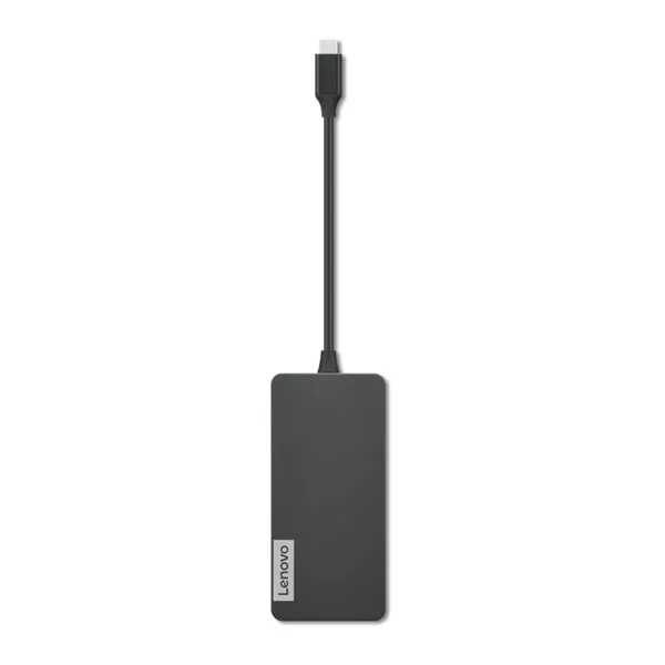 Docking Station LENOVO GX90T77924 USB-C 7-in-1 Negru - imagine 2