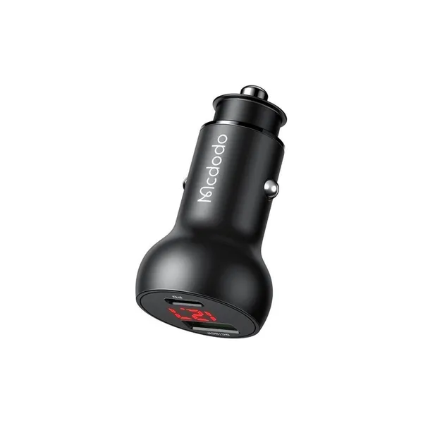 Încărcător Auto MCDODO Mushrooms Series 45W 2 Porturi Negru - imagine 2