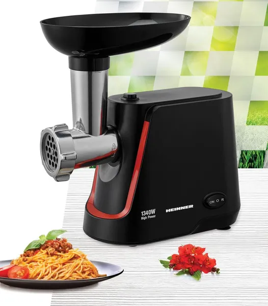 Mașină de Tocat HEINNER MG-1250BK 1340W - imagine 2