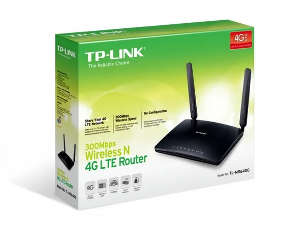 Router Wireless TP-LINK TL-MR6400 4G Single-Band - imagine 2