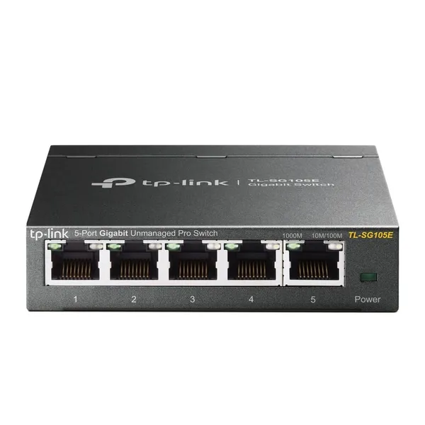Switch TP-LINK TL-SG105E 5 Porturi Gigabit Managed