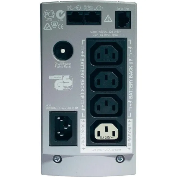 UPS APC Back-UPS CS 650VA 400W Mini Tower BK650EI - imagine 4