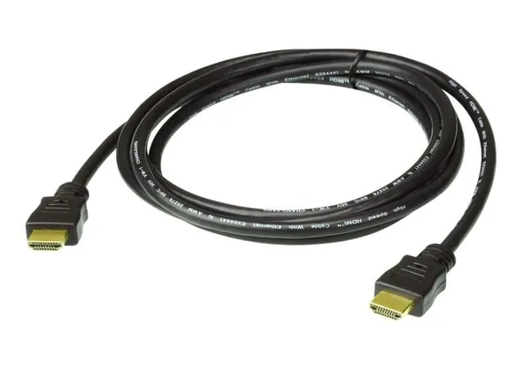 Cablu HDMI ATEN 2L-7D02H-1 4K60 2.0 2 m Negru
