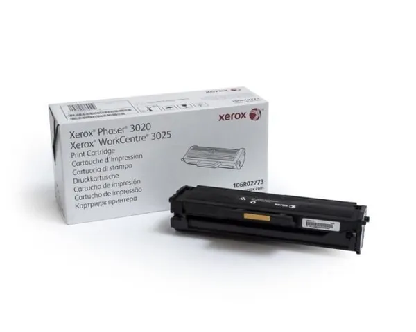 Toner XEROX 106R02773 Negru Phaser 3020 WorkCentre 3025 - imagine 2