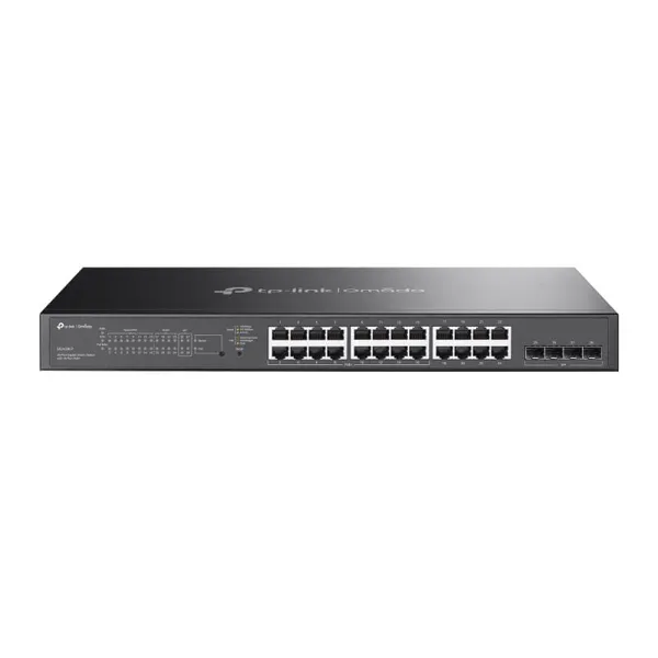 Switch TP-LINK SG2428LP Omada 28 Porturi PoE+ 150W Managed - imagine 6