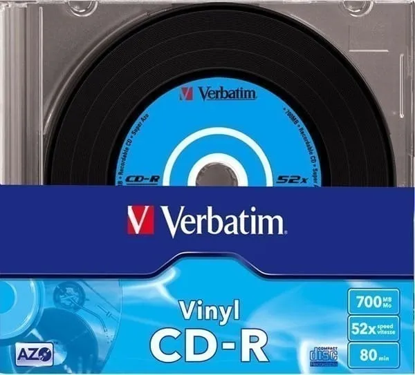 Disc CD-R VERBATIM 700MB 52x cu Carcasă Slim