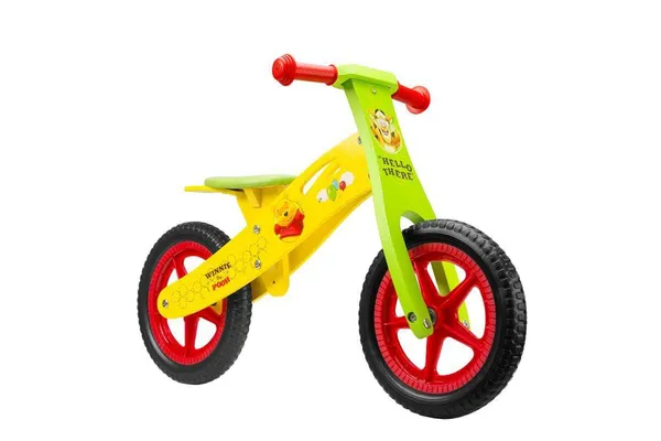 Bicicletă fără pedale SEVEN WTP 12 inch Galben Verde