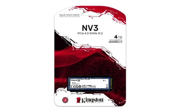 SSD KINGSTON SNV3S M.2 2280 4TB PCIe Gen4 - imagine 5