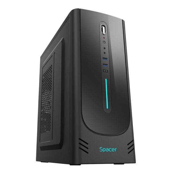 Carcasă PC SPACER SPCS-OC-CHRONOS Mid Tower Negru