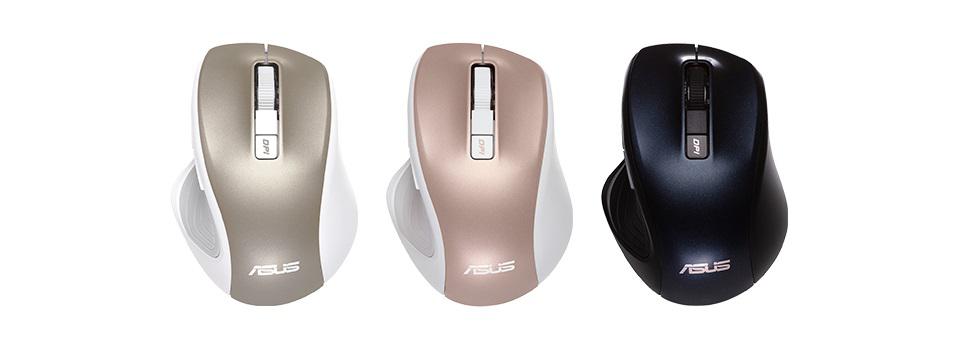 Mouse ASUS MW202 Wireless Blue 90XB066N-BMU000 - imagine 3