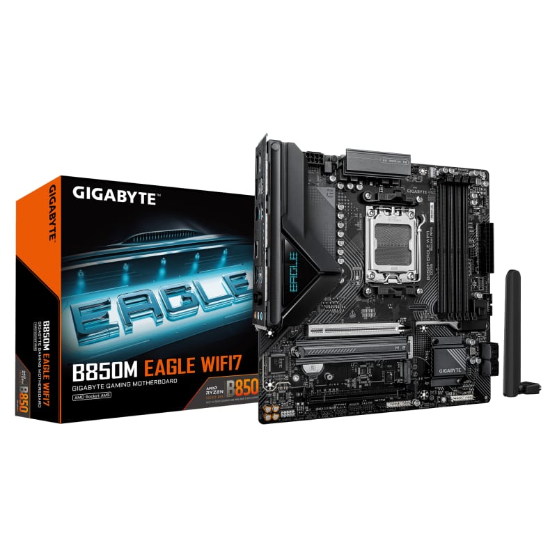 Placă de bază GIGABYTE B850M EAGLE WIFI7 Socket AM5 DDR5 Micro-ATX