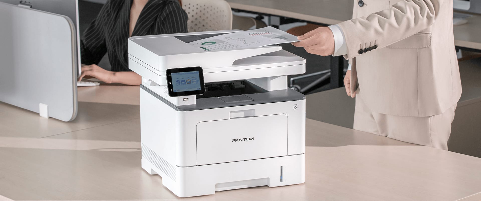 Multifuncțional Laser PANTUM BM5220ADW A4 Monocrom Duplex Wi-Fi