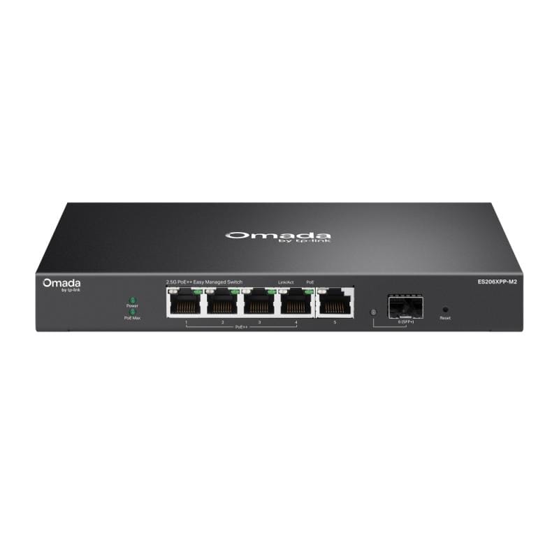 Switch TP-LINK Omada ES206XPP-M2 2.5G PoE++ 10G SFP+