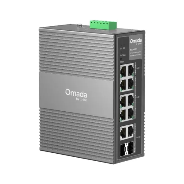Switch TP-LINK Omada IES210GPP 8 Porturi Gigabit PoE Managed