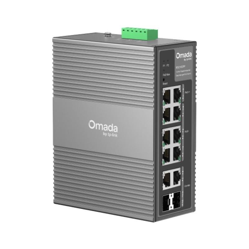 Switch TP-LINK Omada IES210GPP 8 Porturi Gigabit PoE Managed