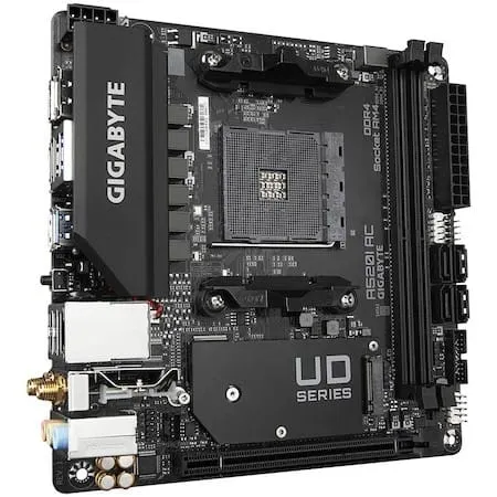 Placă de bază GIGABYTE A520I AC Socket AM4 Mini ITX DDR4 - imagine 3