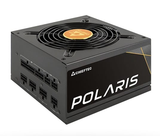 Sursă PC CHIEFTEC Polaris 750W Modulară 80 Plus Gold PPS-750FC