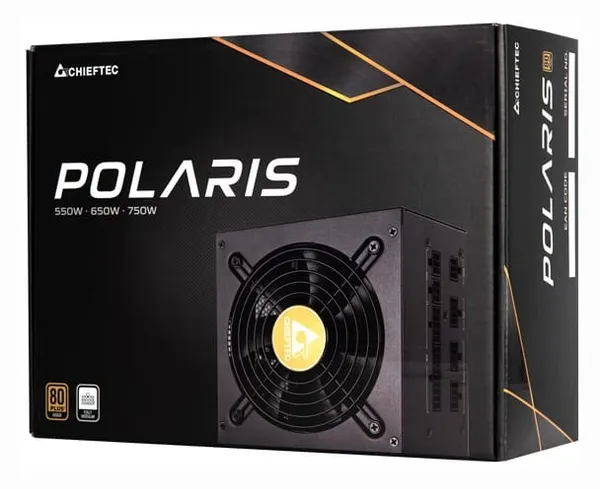 Sursă PC CHIEFTEC Polaris 750W Modulară 80 Plus Gold PPS-750FC - imagine 4