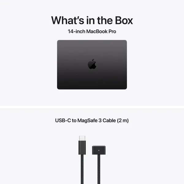 Laptop APPLE MacBook Pro 14.2 M5 Max 128GB/2TB Space Black - imagine 4