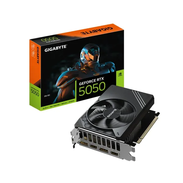 Placa Video GIGABYTE GeForce RTX 5050 8GB GDDR6 PCI Express 5.0 128bit