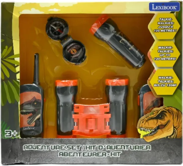 Set Stații Emisie-Recepție LEXIBOOK Dinozauri RPTW12DINO