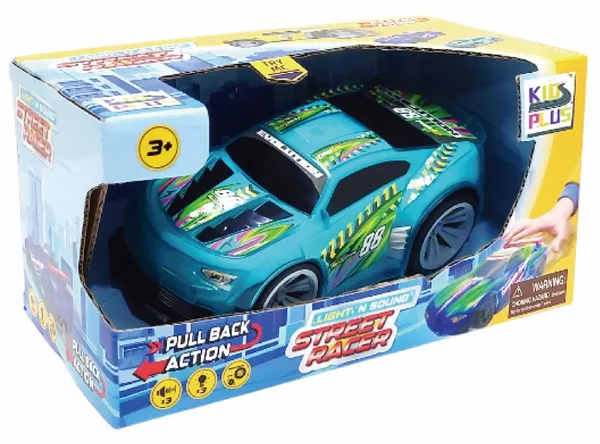 Mașinuță CEVODLE Racer Scara 1/24 Verde cu Lumini și Sunete - imagine 2