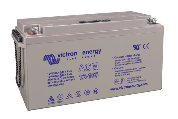 12V/165Ah AGM Deep Cycle Batt. (M8) - imagine 2