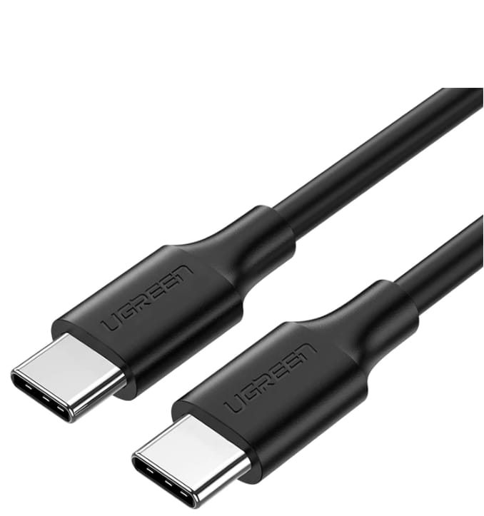 Cablu UGREEN US286 USB Type-C la USB Type-C 1m Negru