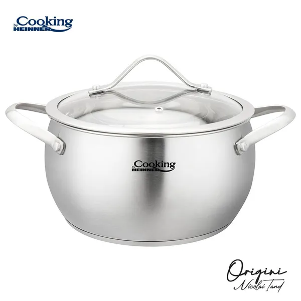 Semioală HEINNER Cooking Nicolai Tand Inox 2.5L - imagine 2