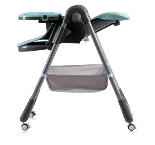 Scaun de Masă Bebe U-GROW UG-330 Înălțime Reglabilă Pliabil Albastru - imagine 2