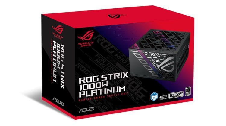 Sursă PC ASUS ROG STRIX 1000W 80 Plus Platinum Negru