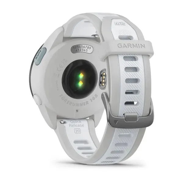 Ceas Smartwatch GARMIN Forerunner 165 AMOLED Mist Grey/Whitestone - imagine 4