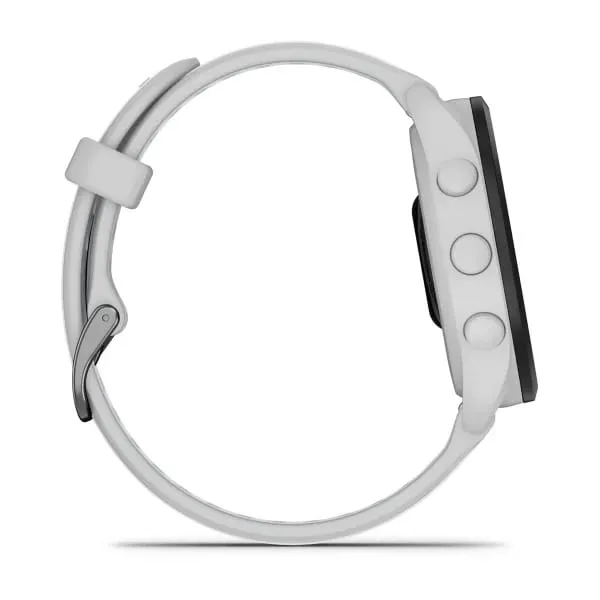 Ceas Smartwatch GARMIN Forerunner 165 AMOLED Mist Grey/Whitestone - imagine 5