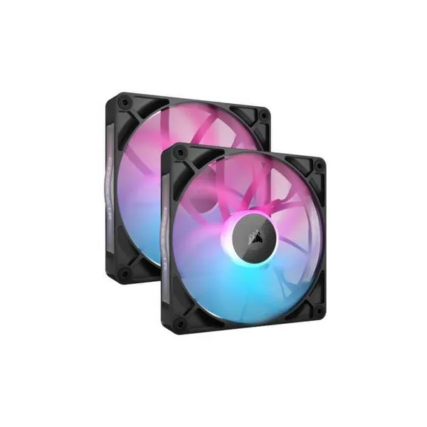 Ventilatoare Carcasă CORSAIR iCUE LINK RX140 2x140mm RGB Negru