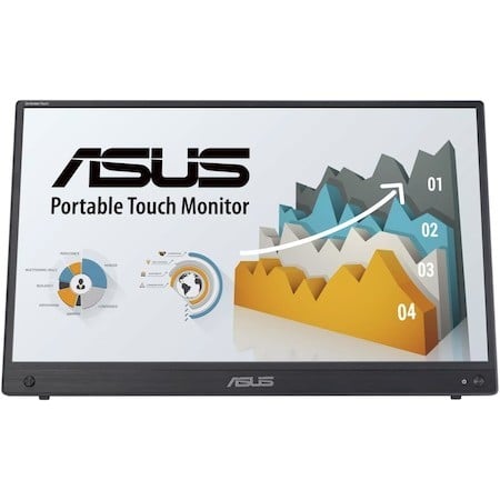 Monitor portabil ASUS ZenScreen MB16AHT 15.6 Full HD Touchscreen Negru