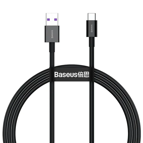 Cablu USB BASEUS Superior CATYS-01 USB-C 1m Negru - imagine 4