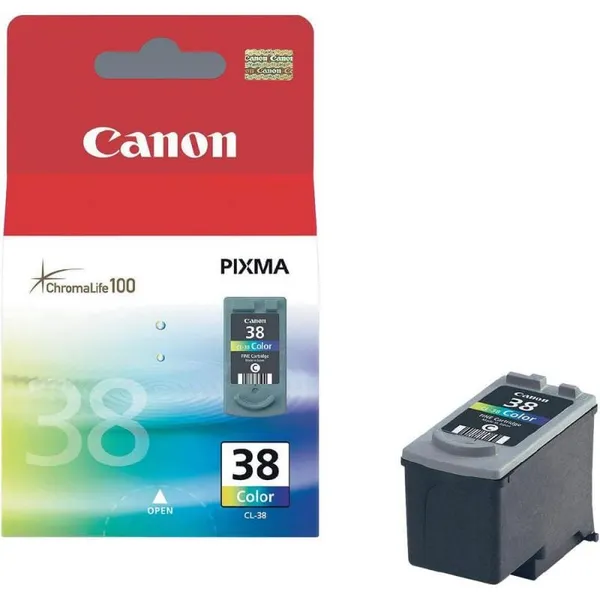 Cartuș Cerneală CANON CL-38 Color 9 ml Original - imagine 2