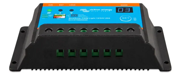 Regulator Solar VICTRON ENERGY BlueSolar PWM-Light 48V-30A - imagine 5